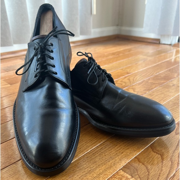 PAUL SMITH PS SMOOTH TOE LEATHER OXFORDS BLACK MEN’S SIZE 7 (#H038) - Picture 10 of 14